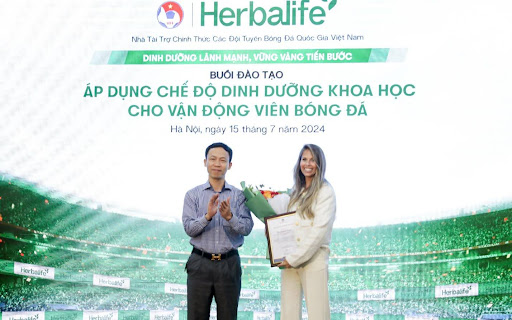 Herbalife và LĐBĐVN phối hợp tổ chức đào tạo về dinh dưỡng khoa học cho các CLB bóng đá chuyên nghiệp, các trung tâm, đơn vị đào tạo, huấn luyện.