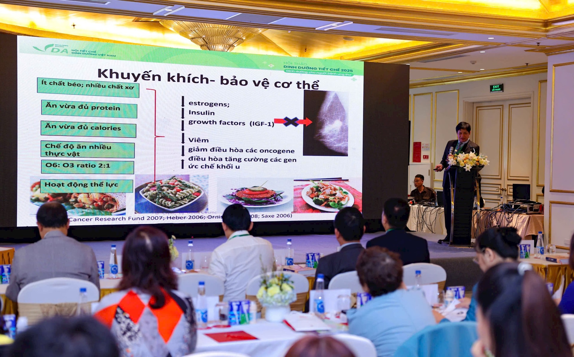 Vai trò của dinh dưỡng với việc điều trị ung thư
